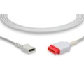 Cables & Sensors GE Healthcare Marquette Compatible IBP Adapter Cable - Utah Connector IC-MQ-UT0